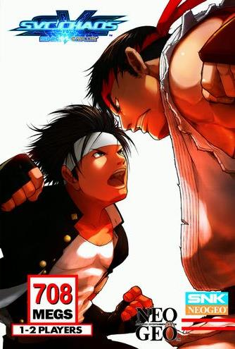SNK vs. Capcom: SVC Chaos box art for Neo Geo